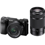 Sony A6100 + 16-50mm II + 55-210mm - zestaw, aparat, bezlusterkowiec z dwoma obiektywami SELP16502 i SEL55210, ILCE-6100 Sony A6100 + 16-50mm II + 55-210mm - zestaw, aparat, bezlusterkowiec z dwoma obiektywami SELP16502 i SEL55210, ILCE-6100